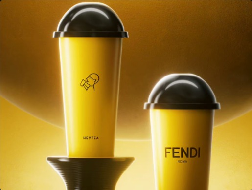 Fendi聯(lián)合喜茶“搞黃色”，是雙向奔赴還是有人借機(jī)上位？